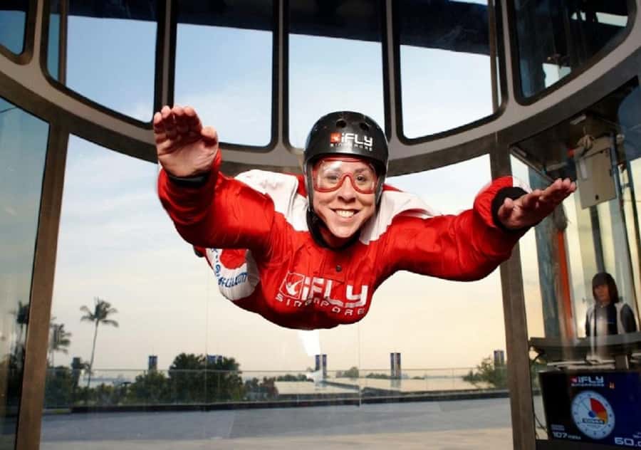 Singapore: I-Fly Indoor E-Ticket for 2 Skydives - The Second Flight Is Where the Value Improves