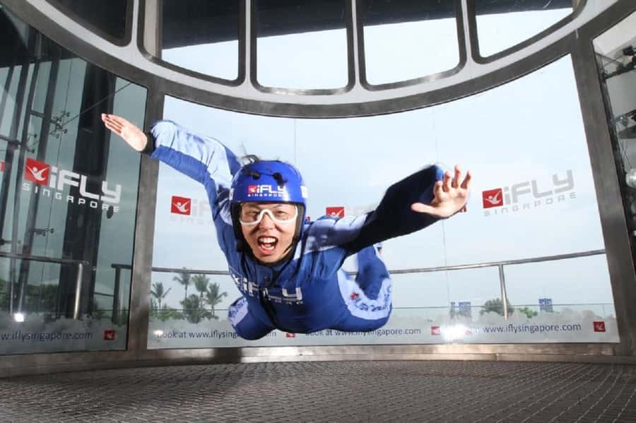 Singapore: I-Fly Indoor E-Ticket for 2 Skydives - How to Fit iFly Into a Sentosa Day