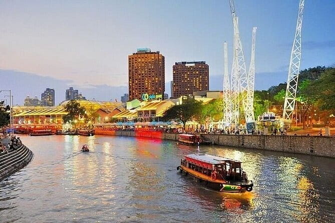 Singapore light to night : River Cruise & 02 Stunning Light Shows - Spectra at Marina Bay Sands