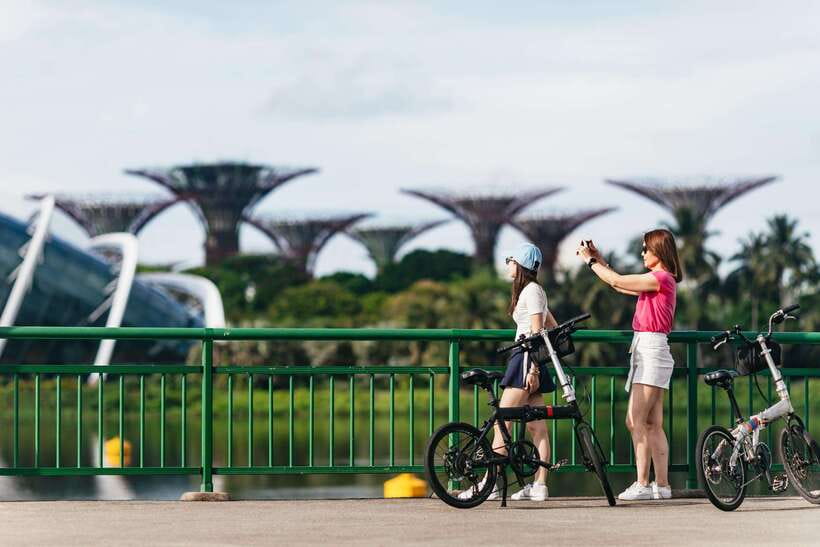 Singapore: Lion City Highlights Bike Tour - Telok Ayer Market and Chinatown