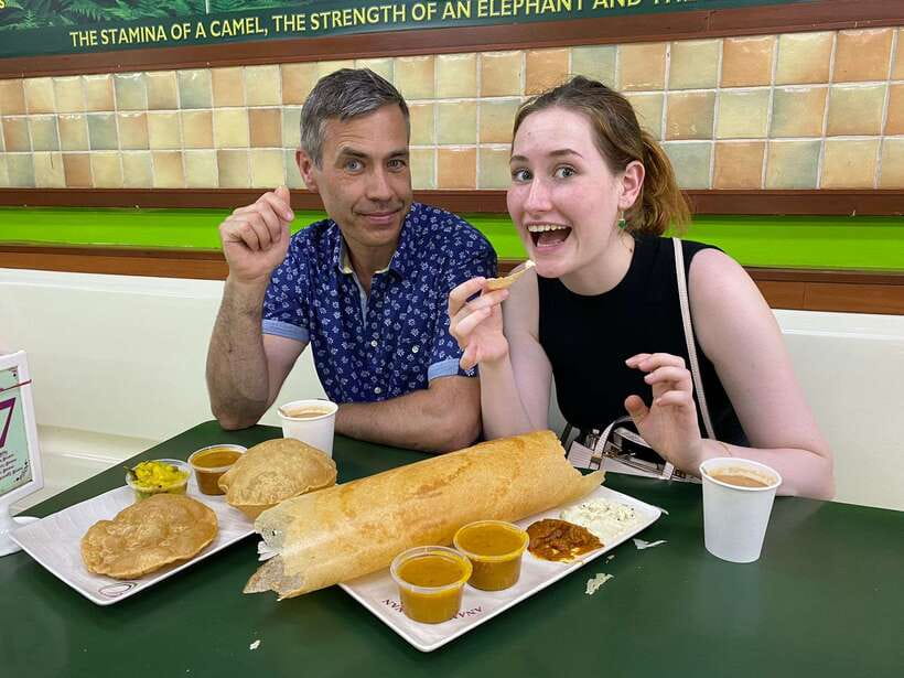 Singapore: Little India Hawker Street Food Tour - Thosai brings South Indian technique to the table