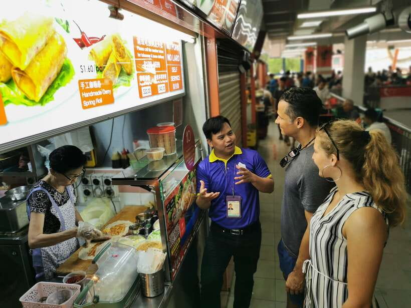 Singapore: Local Hawker Food Tour with Tastings - Hong Lim Market and Food Centre: your first taste of hawker life