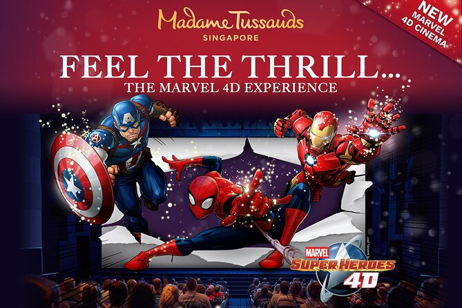 Singapore: Madame Tussauds Sentosa E-Ticket - The attraction options and what to check