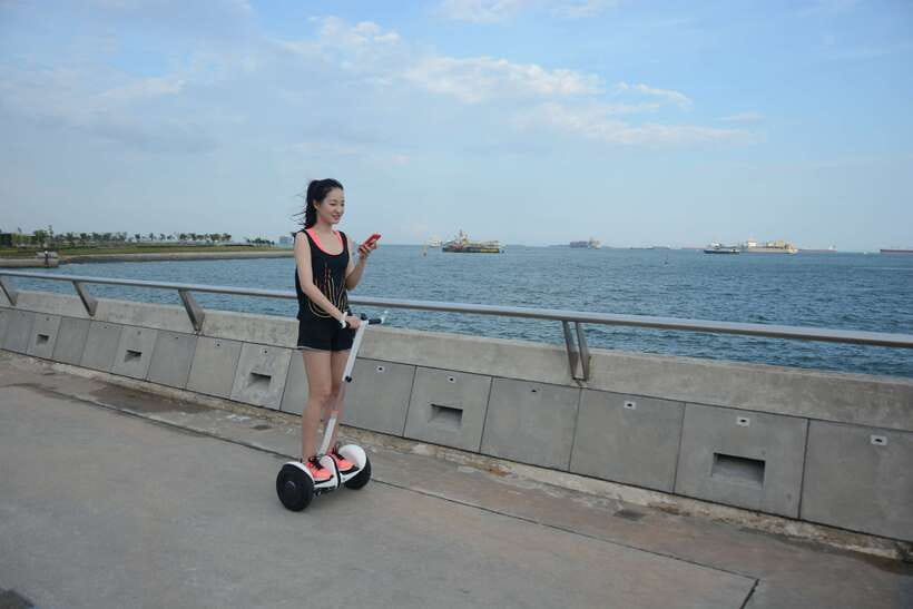 Singapore: Marina Bay Mini Segway Tour - The Esplanade and the final waterfront stretch