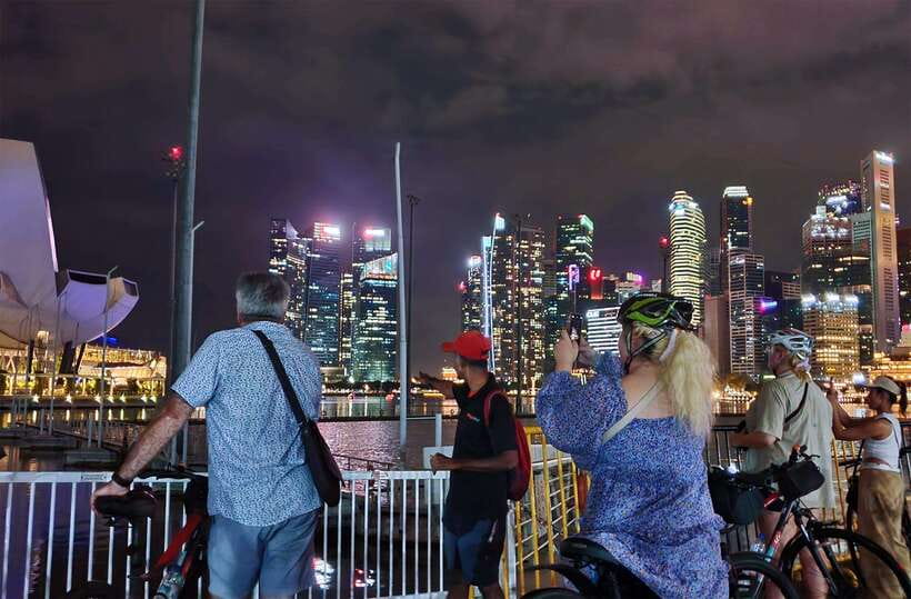 Singapore: Marina Bay Night Tour by Bicycle - Key points before you book