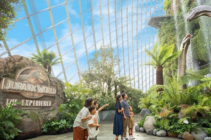 Singapore OCBC Skyway Flower dome Cloud Forest Garden by the Bay - OCBC Skyway: the best view of the Supertrees