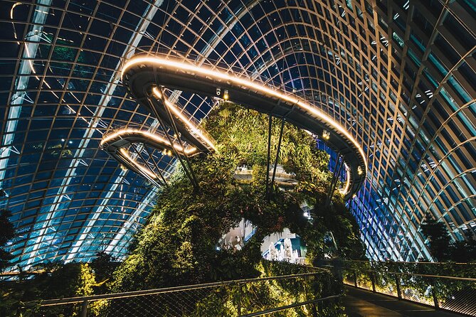 Singapore OCBC Skyway Flower dome Cloud Forest Garden by the Bay - Garden Rhapsody: the free finale
