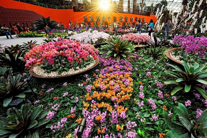 Singapore OCBC Skyway Flower dome Cloud Forest Garden by the Bay - Floral Fantasy: add it only if you want more indoor design