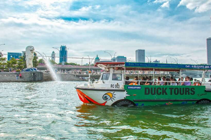 Singapore: Pass Save up to 50% - Includes Universal Studios - See Singapore from the water and the road