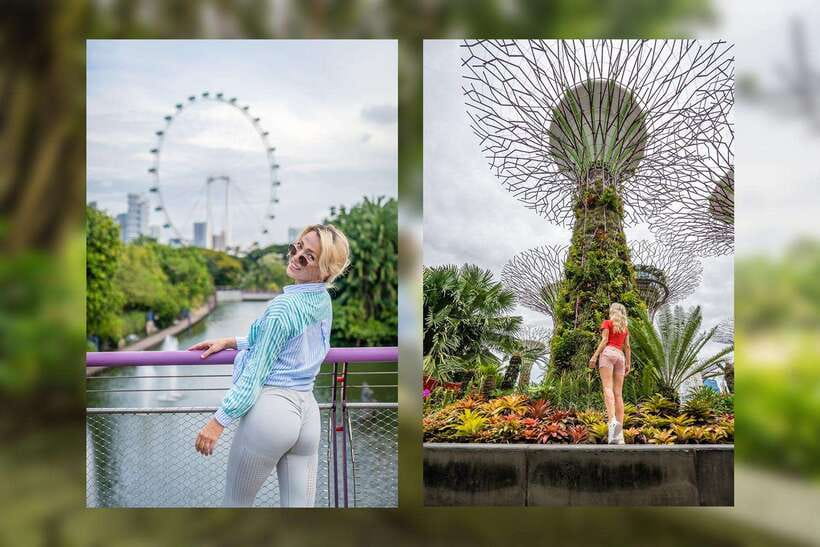 Singapore Photography: Marina Bay Sands & Gardens by the Bay - Gardens by the Bay and the Supertrees