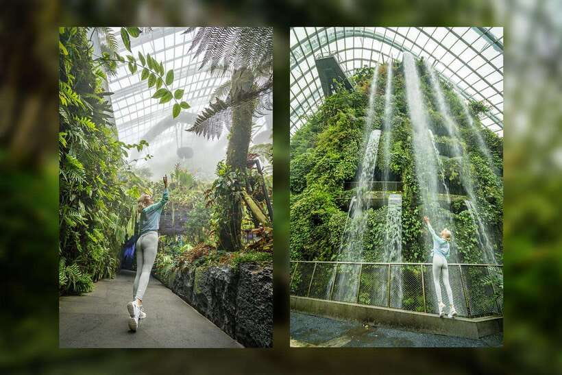 Singapore Photography: Marina Bay Sands & Gardens by the Bay - The optional Cloud Forest visit