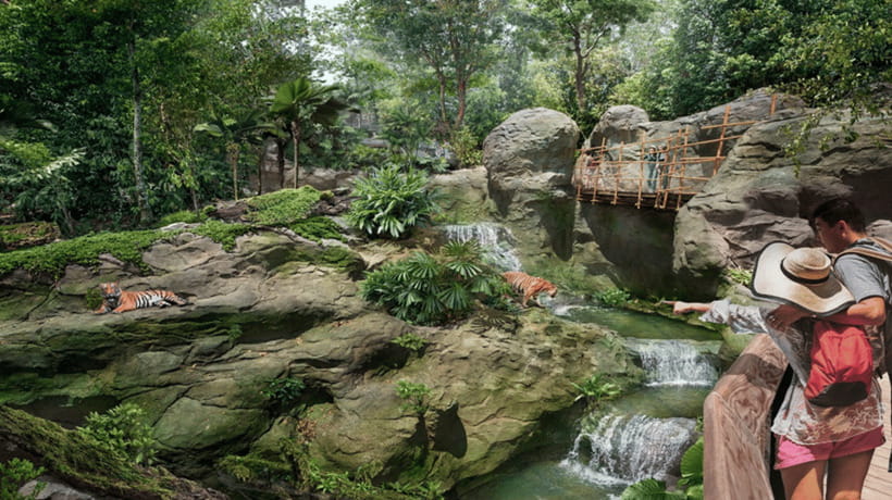 Singapore: Rainforest Wild Asia Entry Ticket - A new kind of wildlife park in Singapore