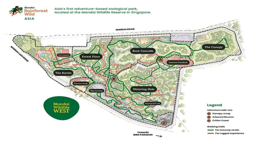 Singapore: Rainforest Wild Asia Entry Ticket - A practical plan for your day