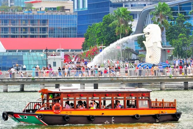Singapore River Cruise E-Ticket - Esplanade, the durian-shaped arts center