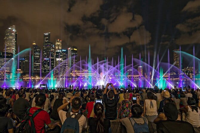 Singapore River Cruise, Light Shows and Twilight Tour - Garden Rhapsody beneath the Supertrees