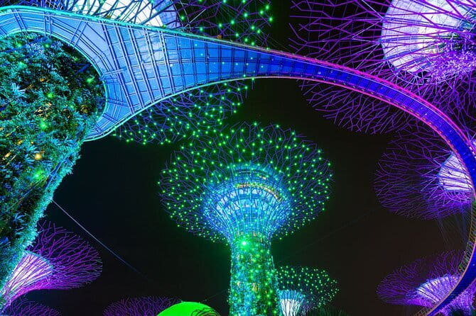 Singapore River Cruise, Light Shows and Twilight Tour - Lau Pa Sat turns sightseeing into dinner