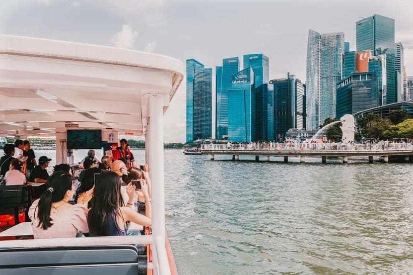 Singapore River Cruise, Spectra & Garden Rhapsody Light Show - Transport, timing, and the Lau Pa Sat choice