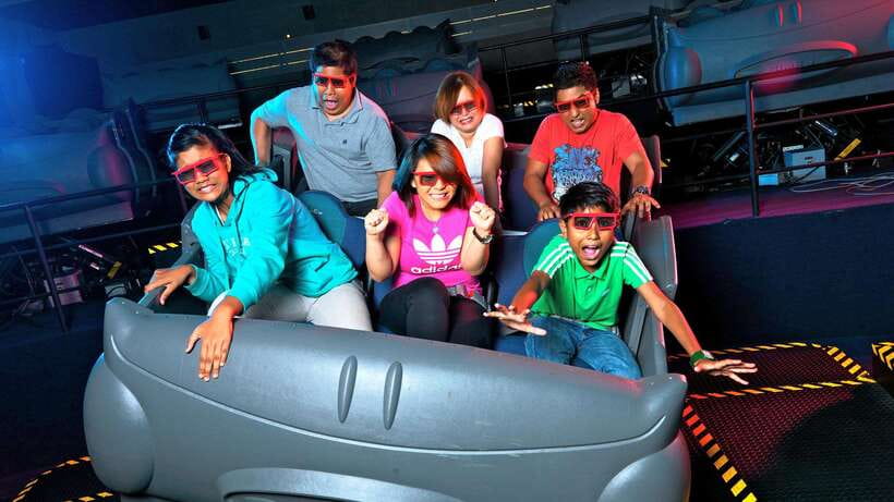 Singapore: Sentosa 4D AdventureLand Entry Ticket - Captain Lucky and the buried treasure