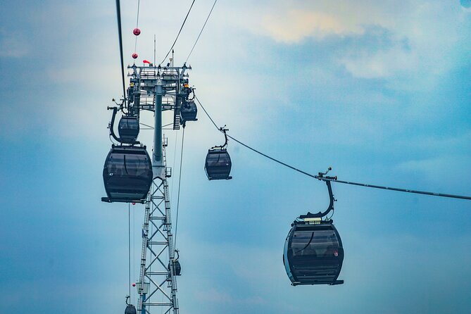 Singapore Sentosa Cable Car Sky Pass E-Tickets - What you see from the cabin