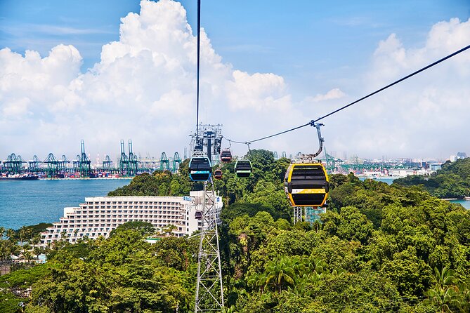 Singapore: Sentosa Cable Car Sky Pass Roundtrip Ticket - Faber Peak to Sentosa across the harbor