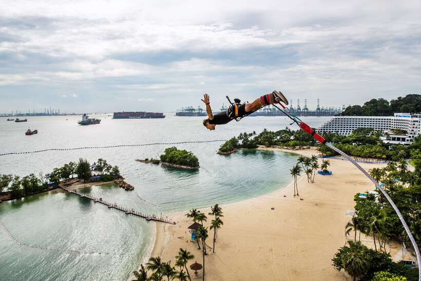 Singapore: Skypark Sentosa by AJ Hackett - The 47-meter Skybridge comes first for many people