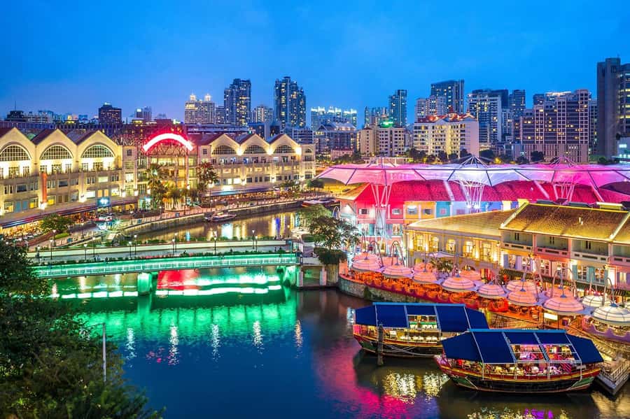 Singapore Starry Night: Cruise, Garden Rhapsody & Spectra - Gardens by the Bay and the Supertrees