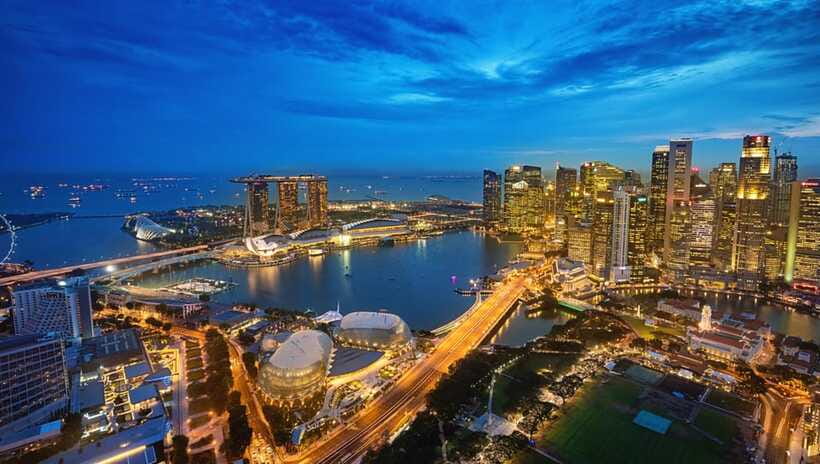 Singapore Starry Night: Cruise, Garden Rhapsody & Spectra - Marina Bay and the Spectra finale