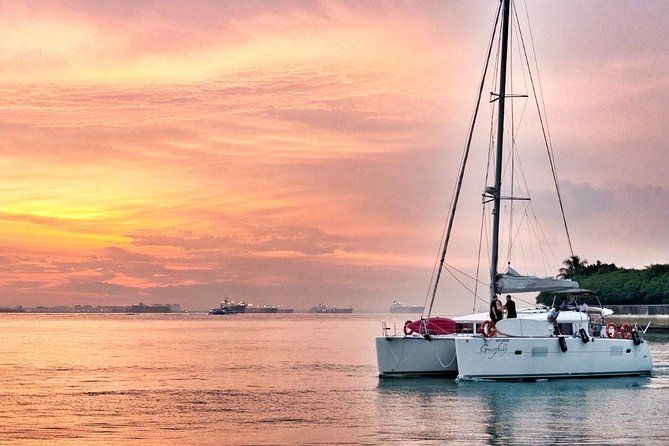 Singapore Sunset and Moring Cruise On A Luxury Catamaran - Sunset, sea breeze, and Singapore’s city lights