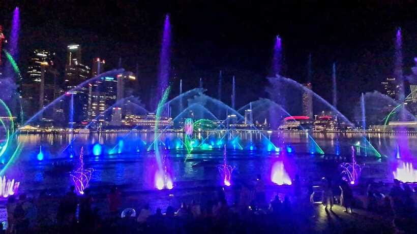 Singapore: Sunset River Cruise and Light Shows Tour - Garden Rhapsody Beneath the Supertrees
