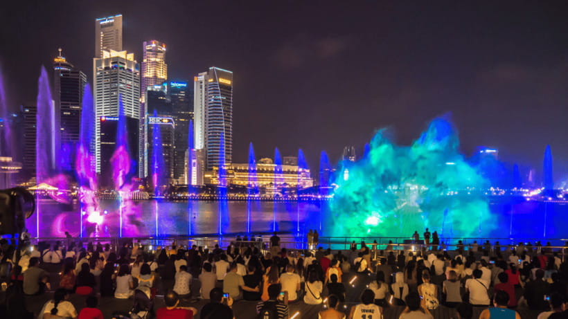 Singapore: Twilight Tour with River Cruise and Light Shows - Clarke Quay and the 30-minute river cruise