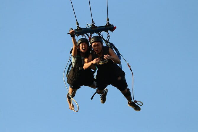 Skypark Sentosa Giant Swing Admission Ticket - The 40-meter view above Siloso Beach