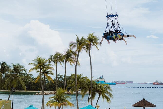Skypark Sentosa Giant Swing Admission Ticket - A shared ride that works for couples and families