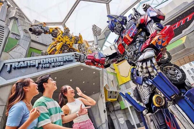 Universal Studios Singapore Admission Ticket - Lost World connects Jurassic Park with family fun